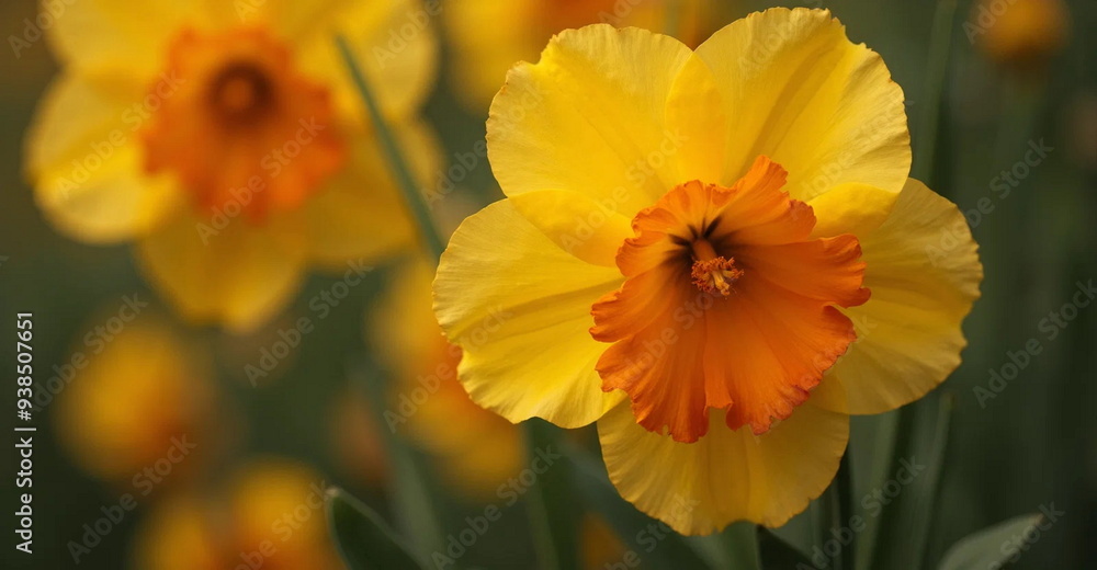 yellow daffodil flower yellow daffodil flower