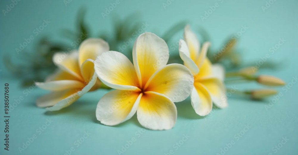 white frangipani flower white frangipani flower