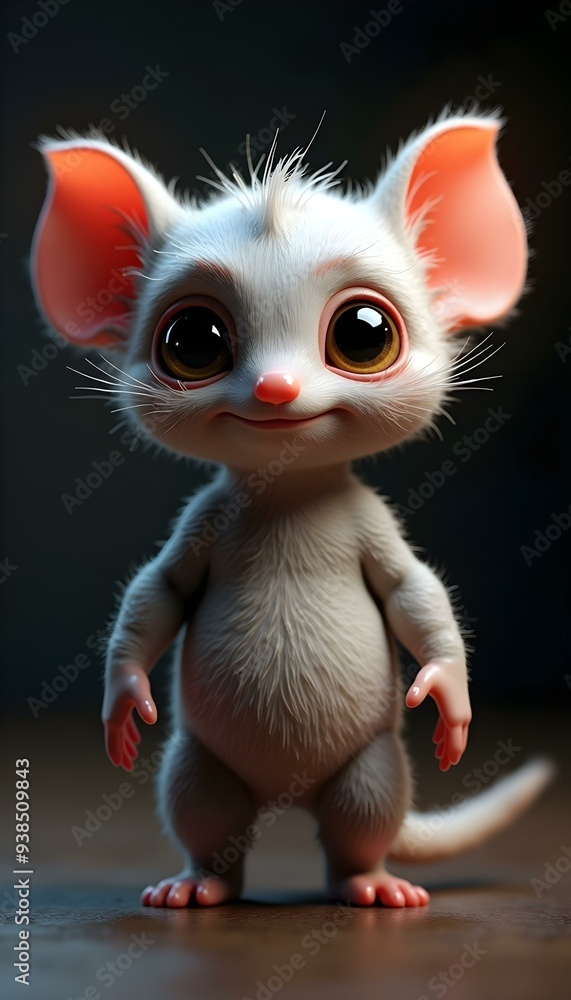 A cute smallest monkey with full expression A cute smallest monkey with full expression