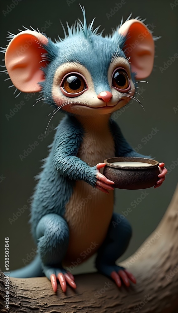 A cute smallest monkey with full expression A cute smallest monkey with full expression