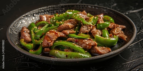 SautÃƒÂ©ed Green Peppers with Ground Meat