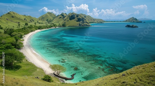 Fototapeta Naklejka Na Ścianę i Meble -  Serene Coastal Paradise