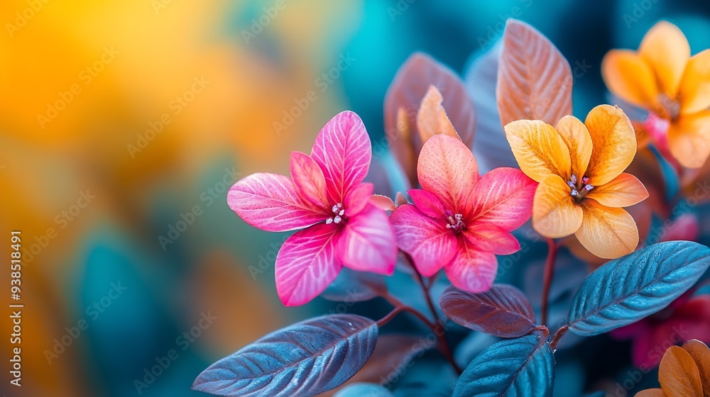 Flowers and leaves together create a stunning natural display Flowers with their vibrant colors diverse shapes and enchanting fragrances capture immediate attention and evoke emotions : Generative AI Flowers and leaves together create a stunning natural display Flowers with their vibrant colors diverse shapes and enchanting fragrances capture immediate attention and evoke emotions : Generative AI