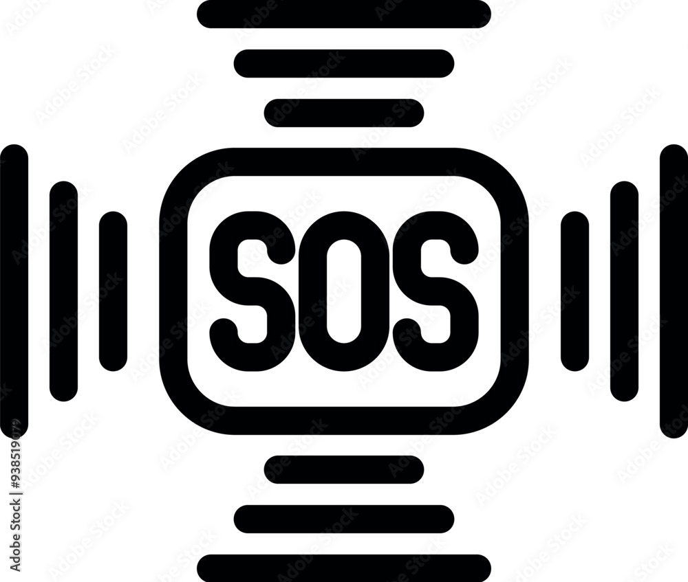 Sos signal sending an alert message, requesting emergency assistance Sos signal sending an alert message, requesting emergency assistance