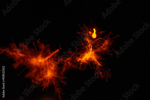 綺麗な手持ち花火