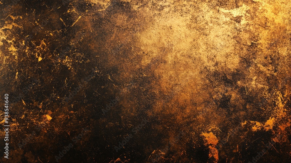 Abstract textured background in dark golden and brown tones Abstract textured background in dark golden and brown tones