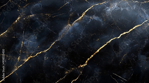 Textured of the black marble background Gold and white patterned natural of dark gray marble texture black Pietra Italian marbel texture background Black marble gold pattern luxury dar : Generative AI