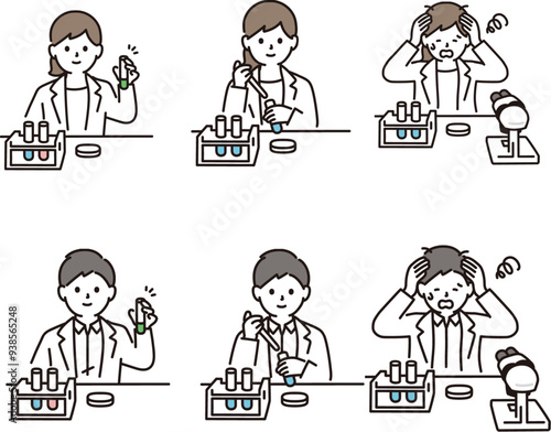 Intern studying pharmacy