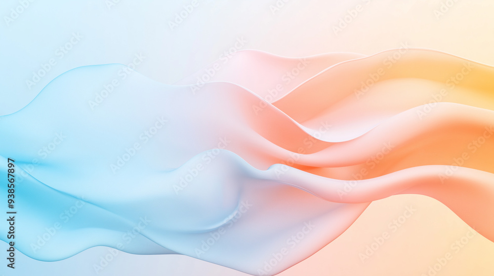 Fototapeta premium abstract background with waves