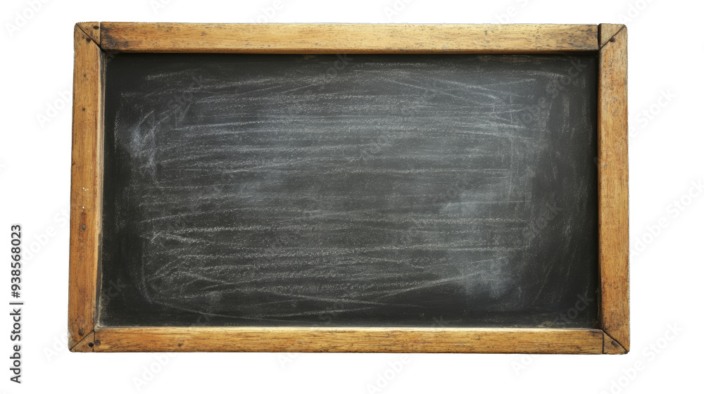 Chalkboard on Transparent Background, Isolated Chalkboard on Transparent Background, Isolated
