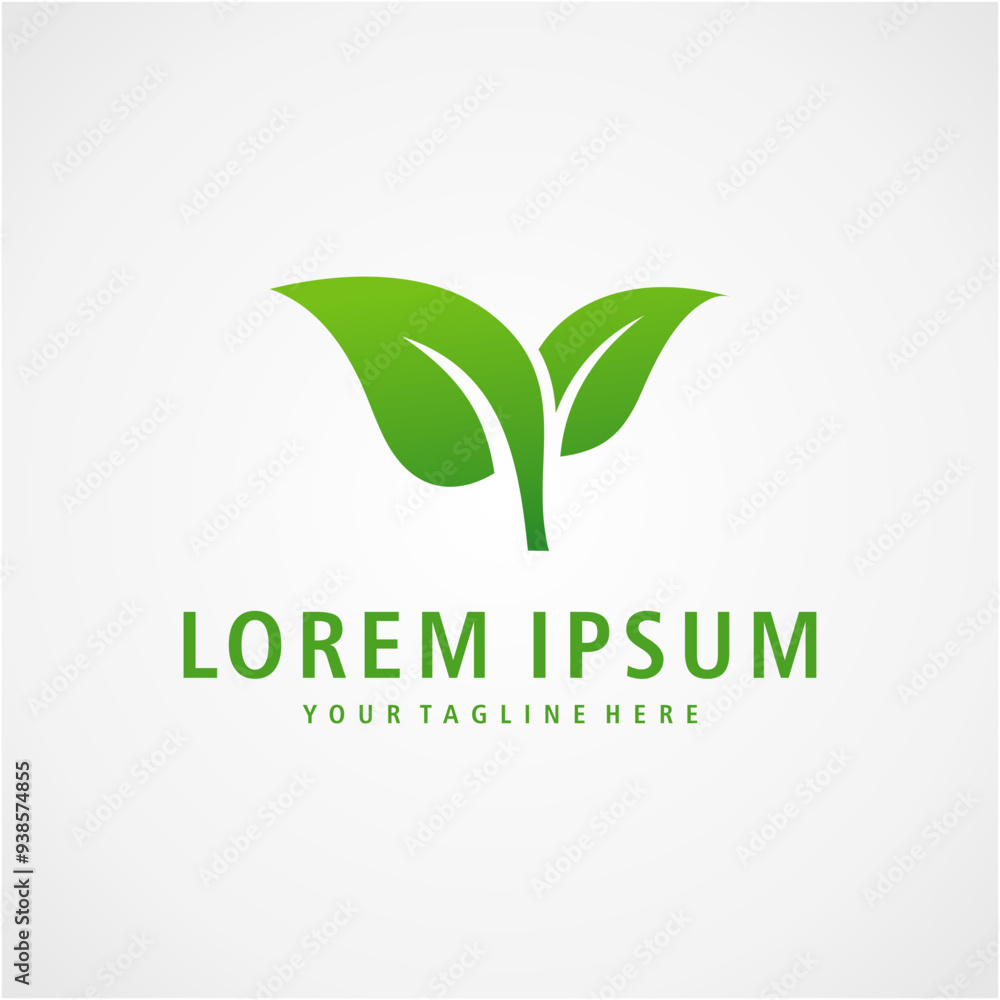 leaf logo design vector illustration leaf logo design vector illustration