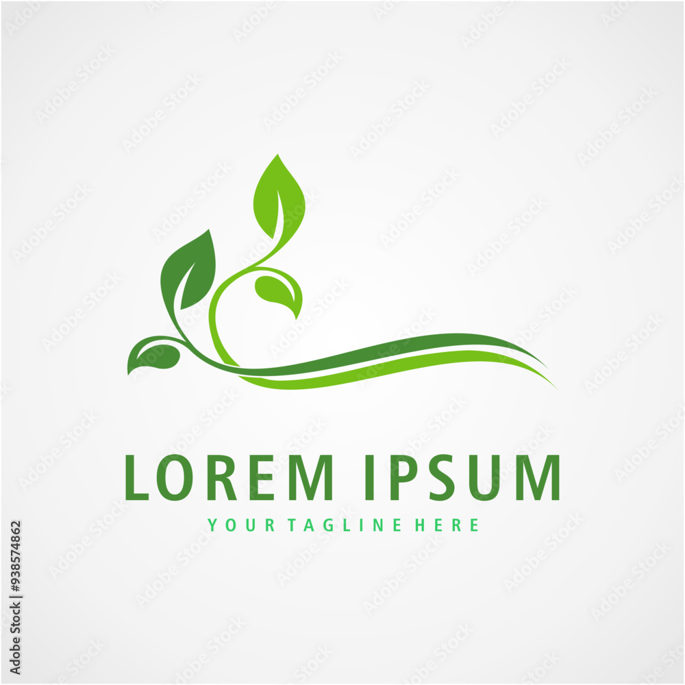leaf logo design vector illustration leaf logo design vector illustration