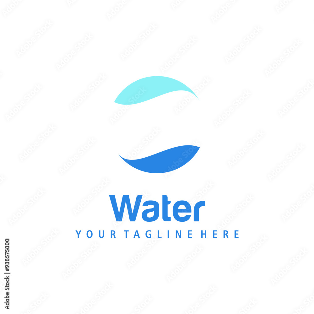water logo design vector illustration water logo design vector illustration