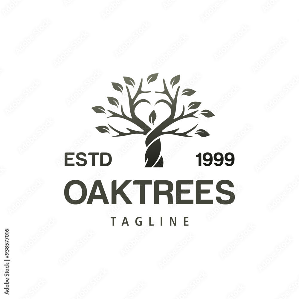 tree logo design vector illustration tree logo design vector illustration