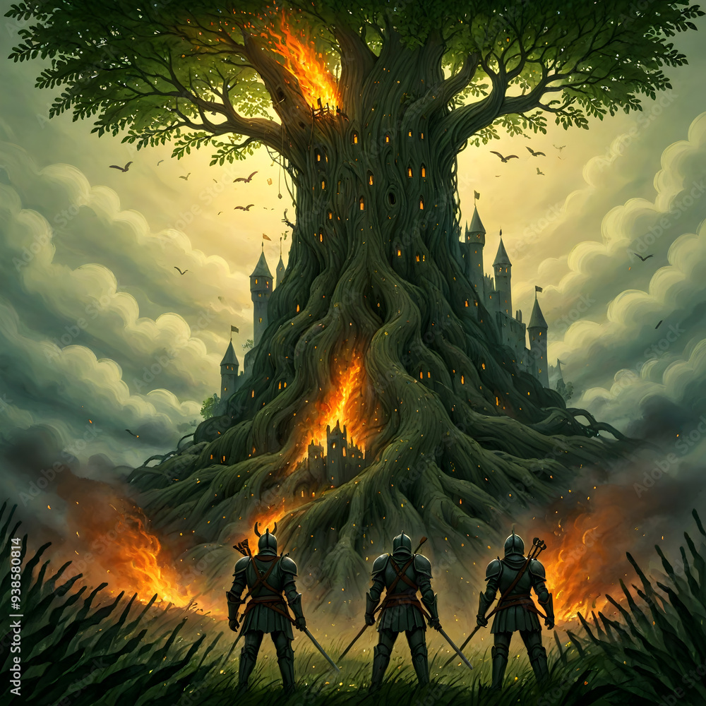 world tree, tree of life, cosmic tree, tree of knowledge, tree of ...