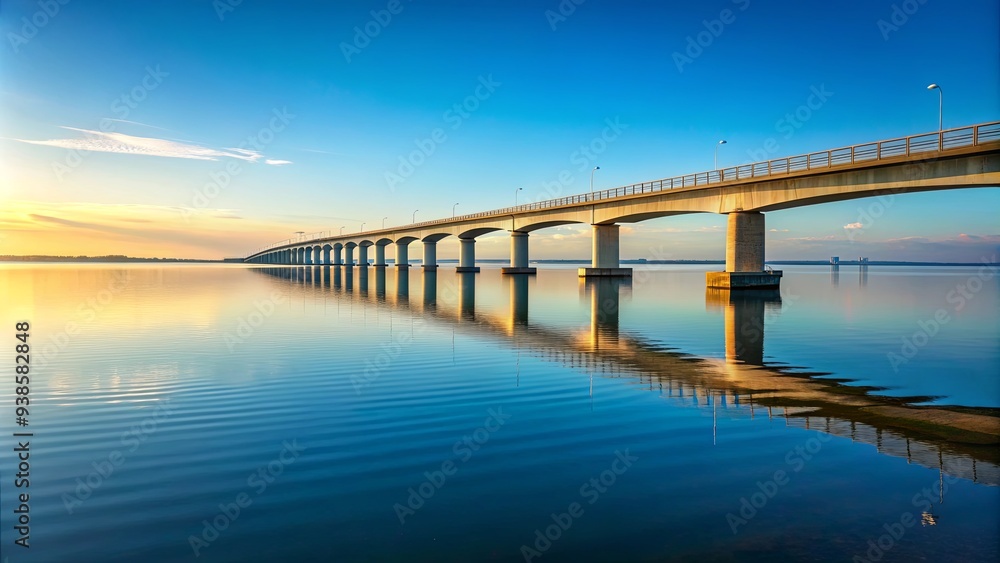 Bridge railings over calm water , bridge, railing, water, reflection, peaceful, tranquility, architecture, travel Bridge railings over calm water , bridge, railing, water, reflection, peaceful, tranquility, architecture, travel