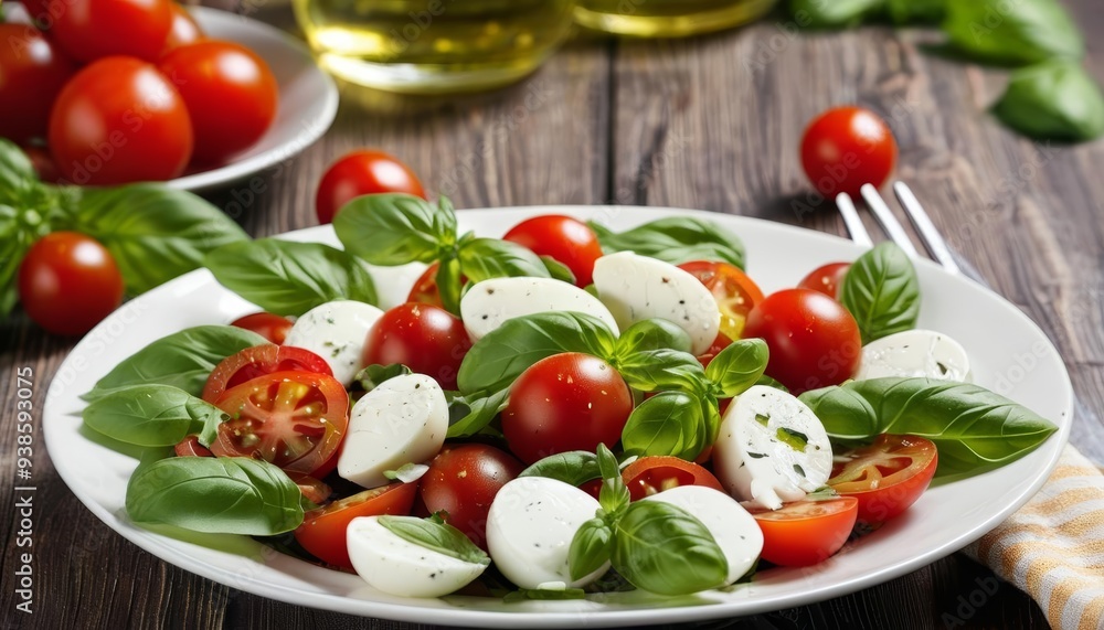 Fresh and vibrant summer salad Fresh and vibrant summer salad
