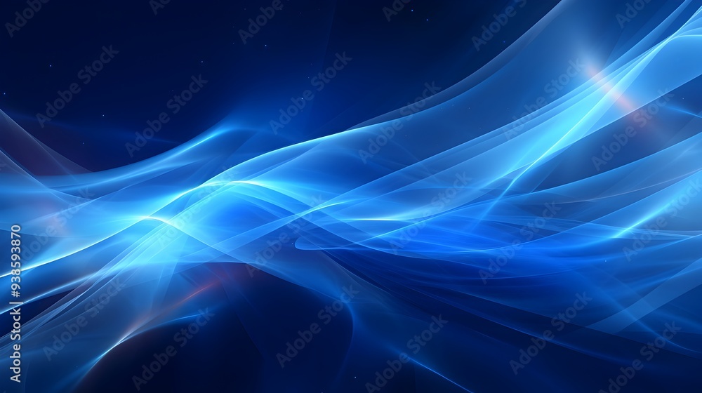 Mesmerizing Swirls of Glowing Blue Energy in Abstract Digital Art Background Mesmerizing Swirls of Glowing Blue Energy in Abstract Digital Art Background