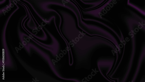 Gradient purple liquid background. A purple wave with a purple background. Abstract purple color background. 