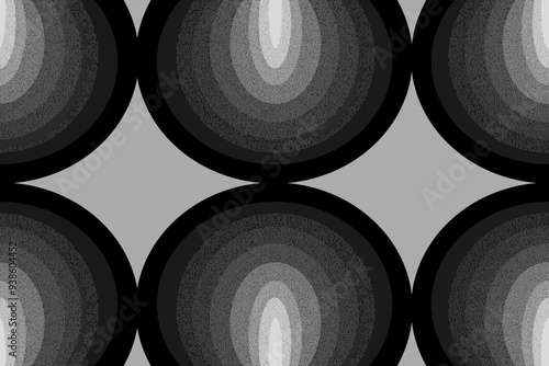 Mosaic texture black and white
