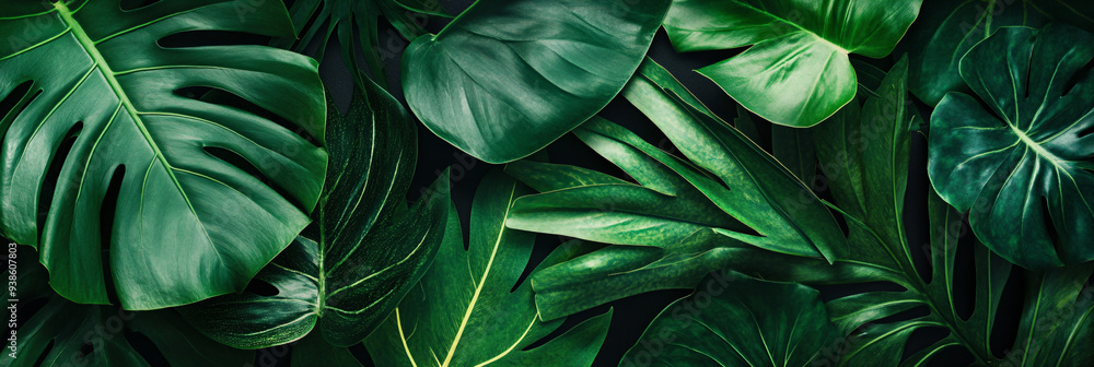Tropical Leaf Pattern. Tropical Leaf Pattern.
