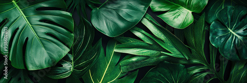 Tropical Leaf Pattern.