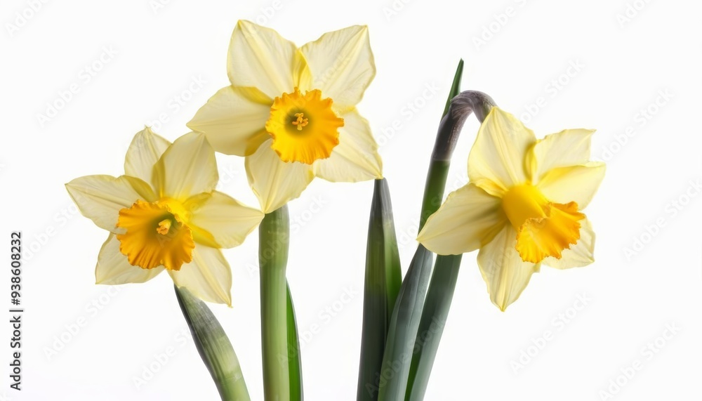 Fototapeta premium Brighten up your day with these cheerful daffodils