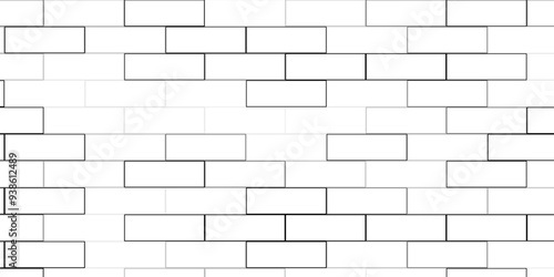 Light gray blocks cladding structure. Urban stone fence surface. Realistic brickwork seamless pattern. 