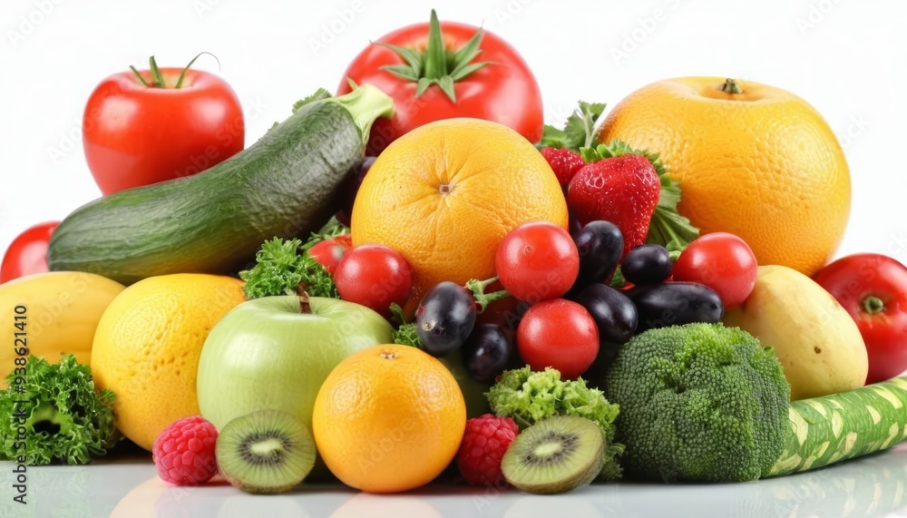 Vibrant and fresh produce for a healthy diet Vibrant and fresh produce for a healthy diet
