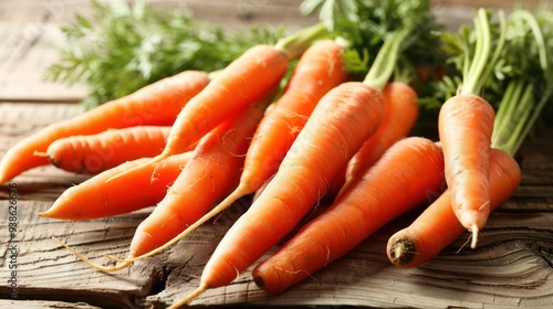 Vibrant and Fresh: Delicious Carrots Ready for Cooking and Eating