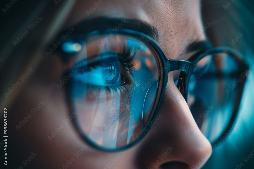 Close-up photo of a pair of eyeglasses, showing details of the lenses and frames. The image focuses on the concept of enhanced visibility and the positive impact of eyewear on the eyes. Close-up photo of a pair of eyeglasses, showing details of the lenses and frames. The image focuses on the concept of enhanced visibility and the positive impact of eyewear on the eyes.