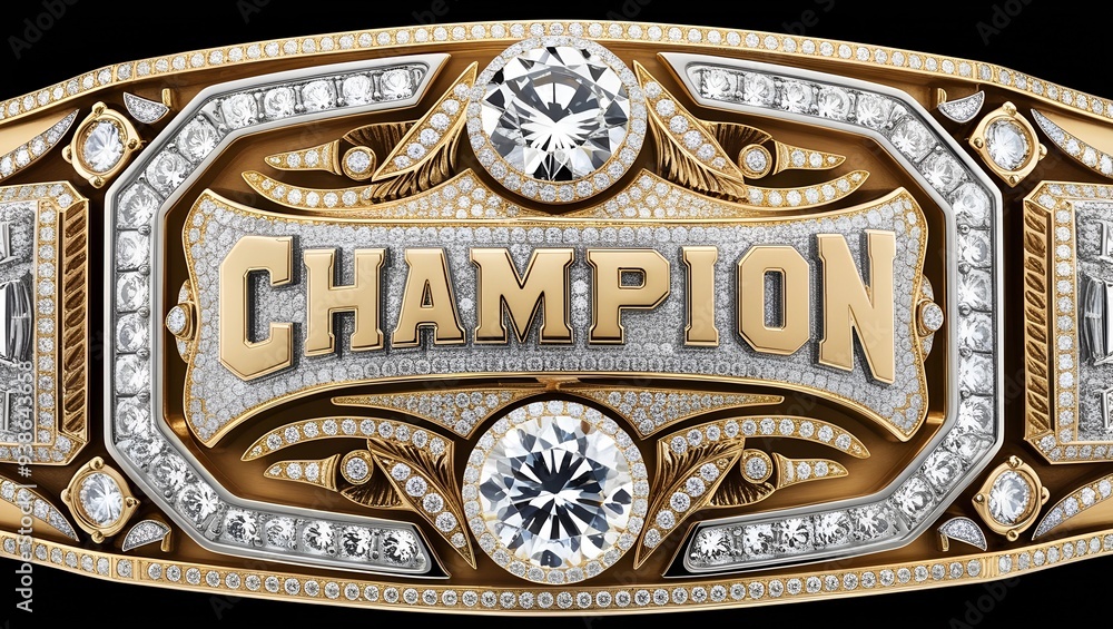 High-End Gold Championship Belt for Unrivaled Achievement High-End Gold Championship Belt for Unrivaled Achievement