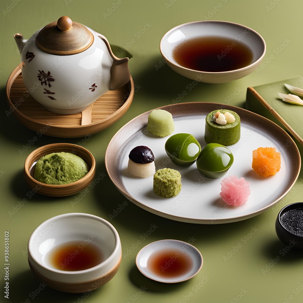 Japanese afternoon tea - 1 Japanese afternoon tea - 1