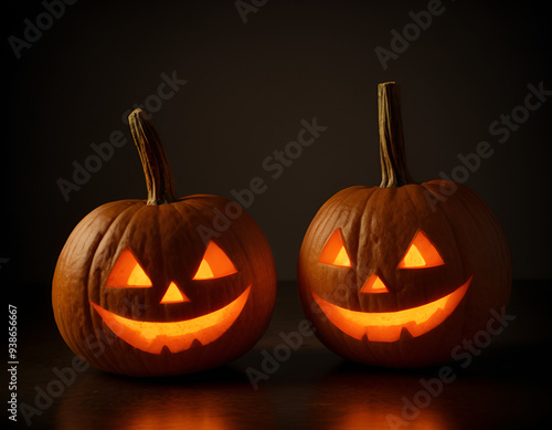 jack o lantern, halloween jack o lantern, halloween pumpkin on black