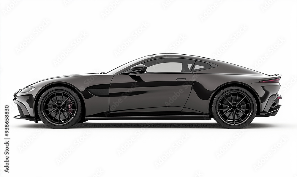 Vehicle side view, isolated Vehicle side view, isolated