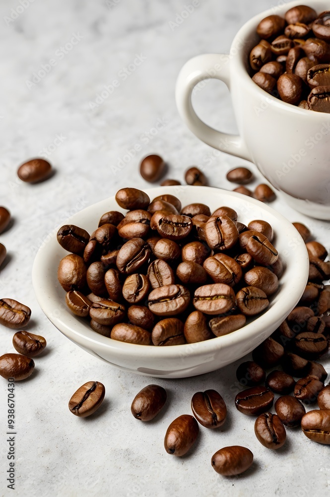 Coffee Beans and Still Life Avatars and White Background Images Coffee Beans and Still Life Avatars and White Background Images