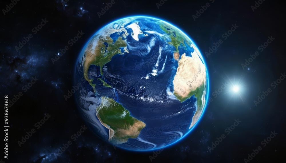 Glimpse of Earth from the cosmos Glimpse of Earth from the cosmos