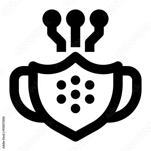 smart mask, healthcare, medical, protection, face mask, wearable technology outline icon