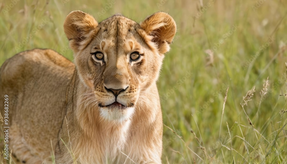 Wild beauty in the grassy plains Wild beauty in the grassy plains