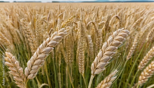  Bountiful harvest in golden field photo