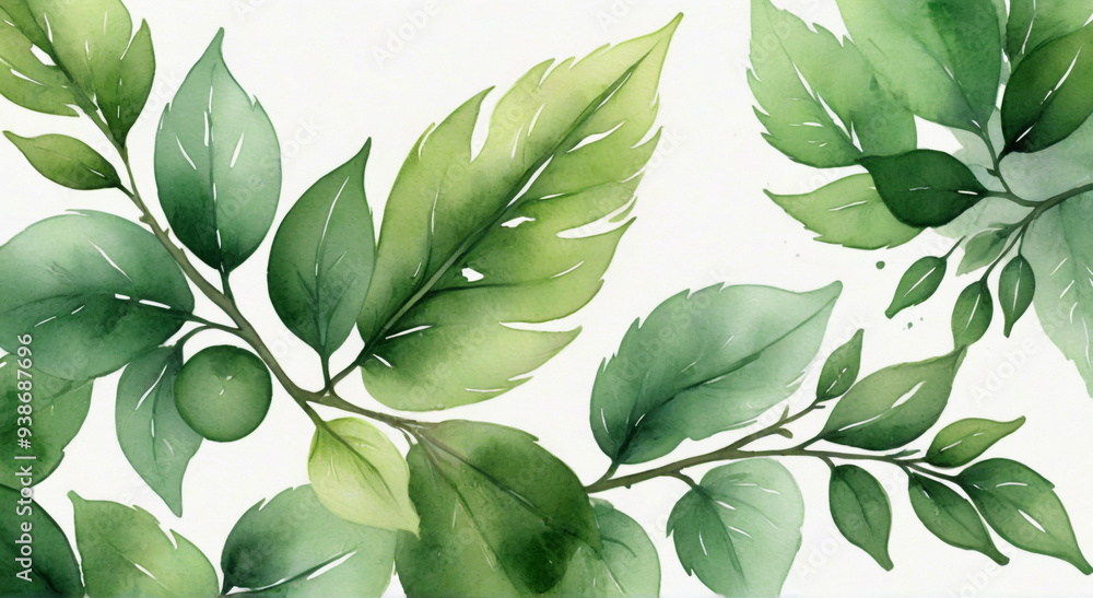 green leaves background green leaves background