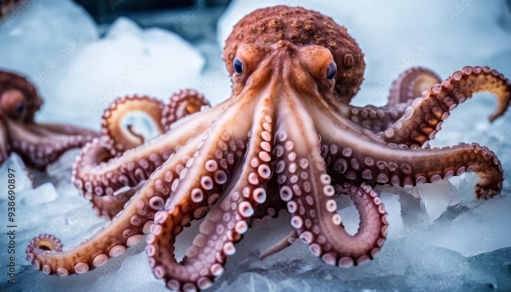 Underwater beauty A close encounter with a majestic octopus Underwater beauty A close encounter with a majestic octopus
