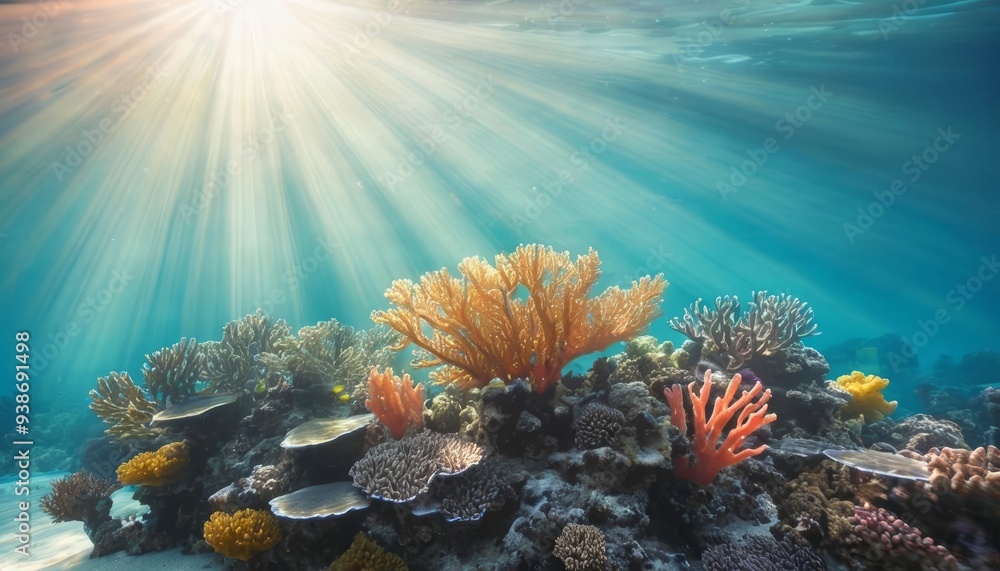 Fototapeta premium Exploring the vibrant depths of the ocean