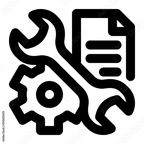 data engineering, tools, data processing, data tools, engineering, data preparation, data configuration outline icon