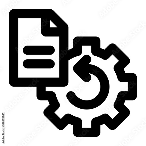 data processing, data engineering, data, preprocessing, post processing, real time, processing, automation outline icon photo