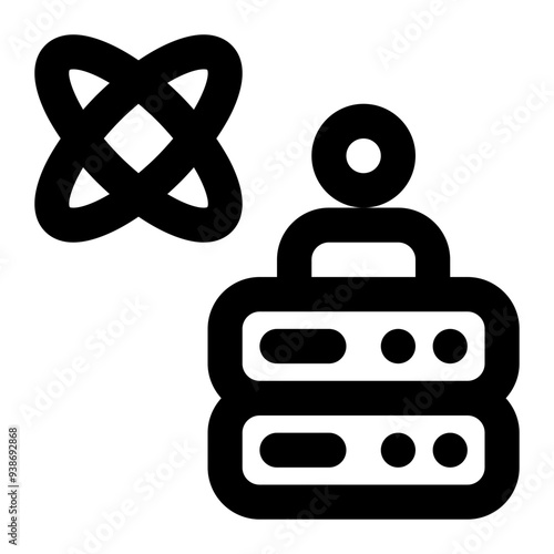 data scientist, database administrator, data science, data engineering, data, researcher outline icon