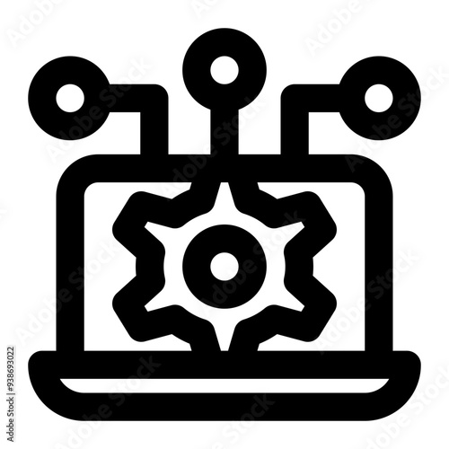 operating system, computer, engineering, software, application, system, software development, software engineering outline icon