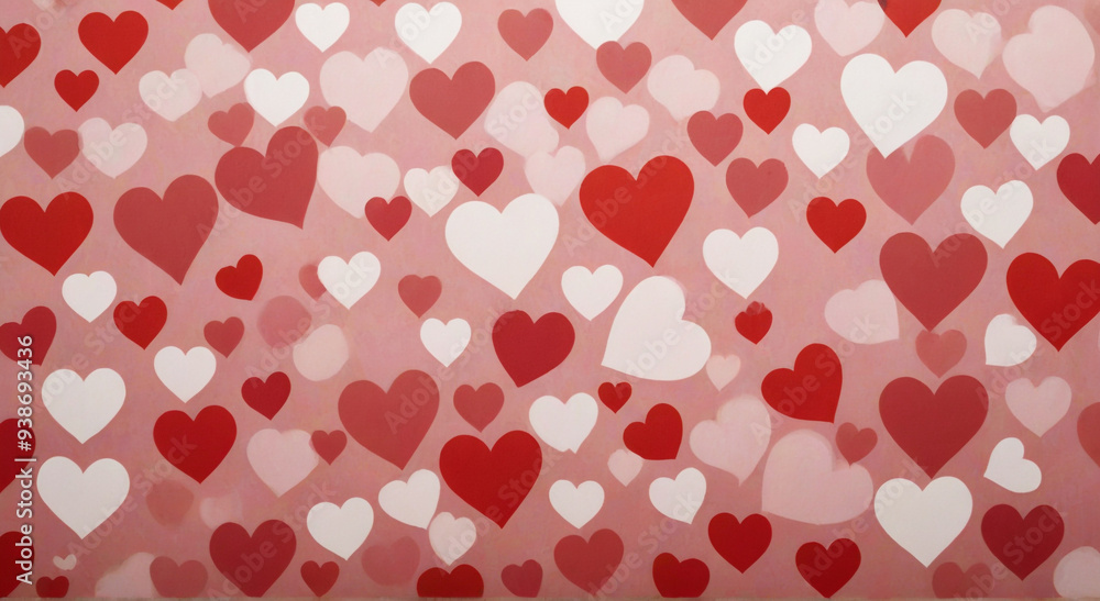 pattern with hearts pattern with hearts