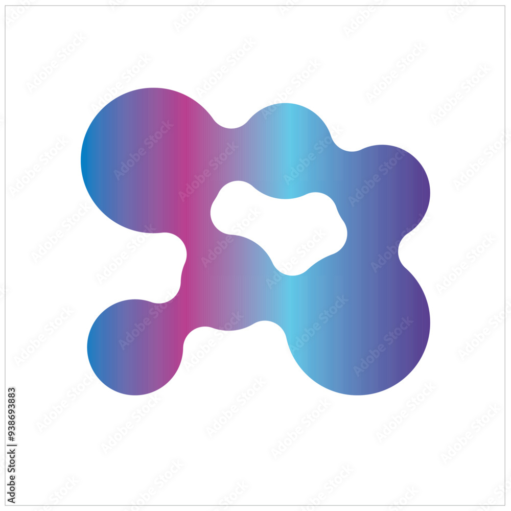 abstract background with squares, metaball design with effective colors abstract background with squares, metaball design with effective colors