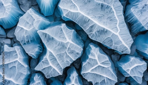 Wallpaper Mural  Crystalline beauty of icy formations Torontodigital.ca